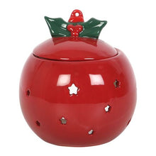 Load image into Gallery viewer, Red Bauble Oil Burner Wax Warmer