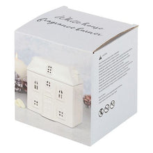 Load image into Gallery viewer, White Ceramic House Oil Burner Wax Warmer