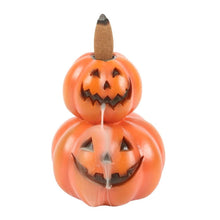 Load image into Gallery viewer, Stacked Pumpkins Backflow Incense Burner