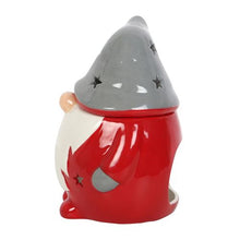 Load image into Gallery viewer, Red and Grey Gonk Oil Burner Wax Warmer
