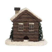 Load image into Gallery viewer, Log Cabin Incense Cone Burner