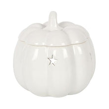 Load image into Gallery viewer, White Pumpkin Oil Burner Wax Warmer