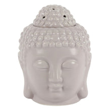 Load image into Gallery viewer, Small Grey Buddha Head Oil Burner