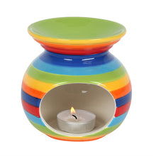 Load image into Gallery viewer, Rainbow Tealight Wax Melt Burner