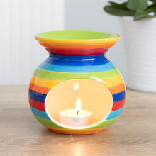 Load image into Gallery viewer, Rainbow Tealight Wax Melt Burner