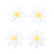 Load image into Gallery viewer, Set of 4 Daisy Shaped Coasters