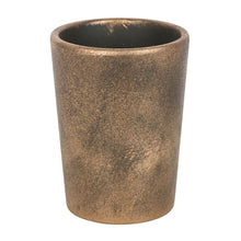 Load image into Gallery viewer, Tree of Life Bronze Terracotta Plant Pot by Lisa Parker
