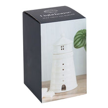 Load image into Gallery viewer, White Lighthouse Wax Melt Warmer