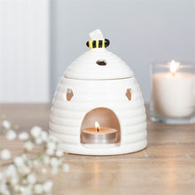 Load image into Gallery viewer, White Beehive Wax Melt Warmer