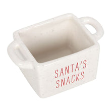 Load image into Gallery viewer, Set of 3 Ceramic Christmas Snack Bowls