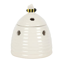 Load image into Gallery viewer, White Beehive Wax Melt Warmer
