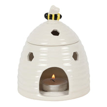 Load image into Gallery viewer, White Beehive Wax Melt Warmer