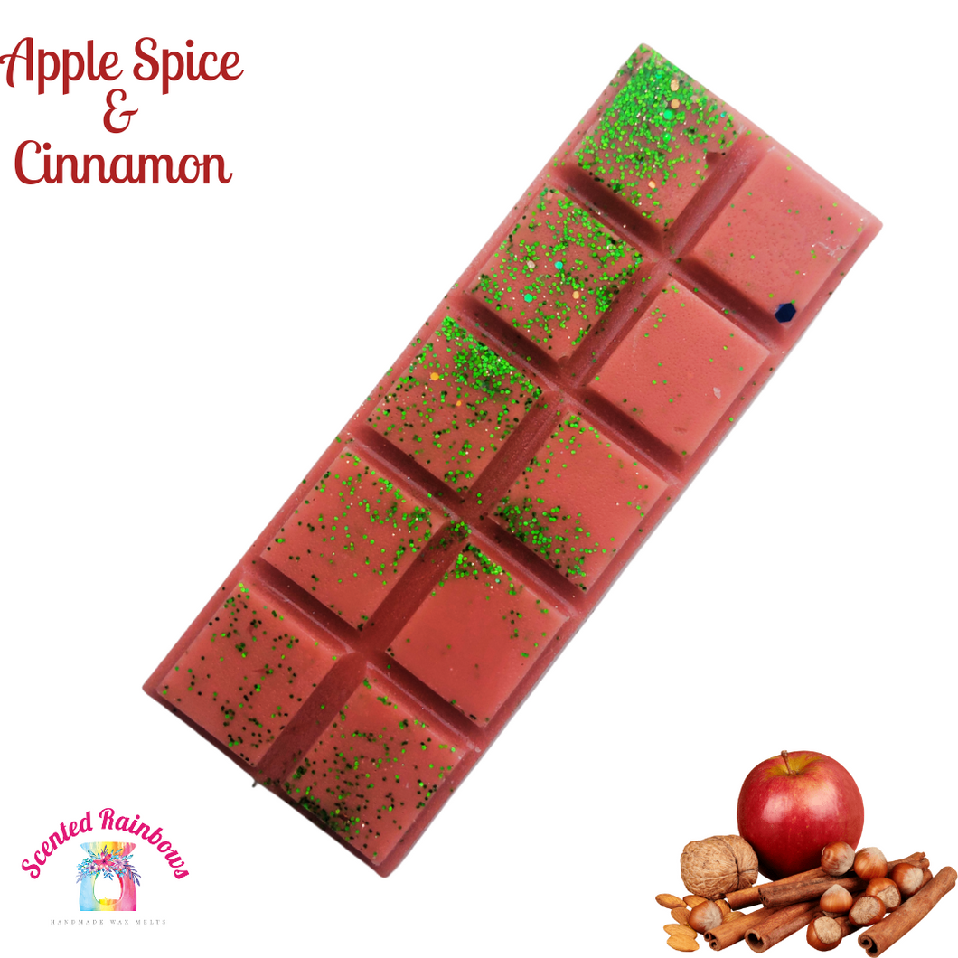 Apple Spice & Cinnamon Wax Melt Snap Bar