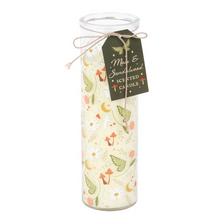 Load image into Gallery viewer, Fairy Folklore Print Moss &amp; Sandalwood Tube Candle
