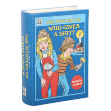 Load image into Gallery viewer, Who Gives a Shit Book Shaped Storage Box by Steven Rhodes

