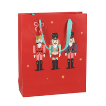 Load image into Gallery viewer, 33cm Red Nutcracker Gift Bag
