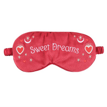 Load image into Gallery viewer, Sweet Dreams Velvet Sleep Mask
