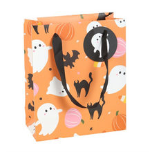 Load image into Gallery viewer, 23cm Sweet and Spooky Ghost Print Gift Bag
