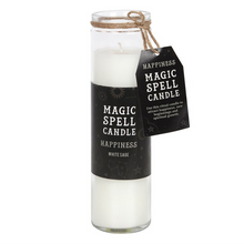 Load image into Gallery viewer, Happiness White Sage Magic Spell Tube Candle
