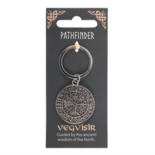Load image into Gallery viewer, Pathfinder Vegvisir Keyring
