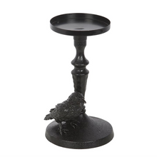 Load image into Gallery viewer, Mystic Raven Pillar Candle Holder
