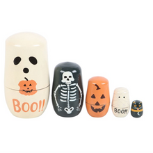 Load image into Gallery viewer, Halloween Russian Nesting Doll Set
