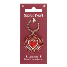 Load image into Gallery viewer, Sacred Heart Keyring
