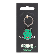 Load image into Gallery viewer, Monster Frank Enamel Keyring
