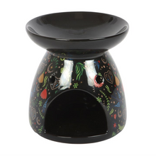 Load image into Gallery viewer, Midnight Bloom Print Oil Burner
