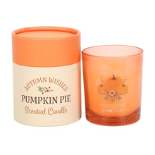 Load image into Gallery viewer, Autumn Wishes Pumpkin Pie Candle
