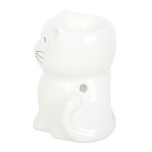 Load image into Gallery viewer, White Happy Cat Oil Burner
