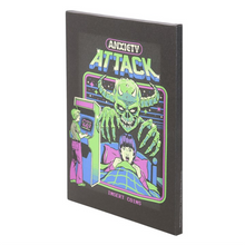 Load image into Gallery viewer, 19x25cm Anxiety Attack Canvas Plaque by Steven Rhodes
