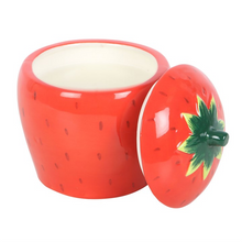 Load image into Gallery viewer, Strawberry Shaped Candle Jar
