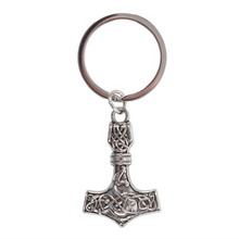 Load image into Gallery viewer, Mjölnir Hammer Keyring
