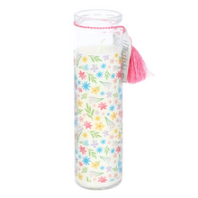 Load image into Gallery viewer, Spring Floral Print Fresh Linen Tube Candle
