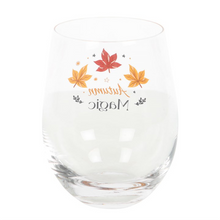 Load image into Gallery viewer, Autumn Magic Stemless Glass
