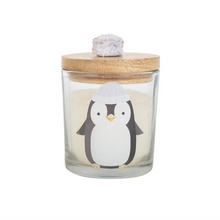 Load image into Gallery viewer, Frosty Vanilla Penguin Candle
