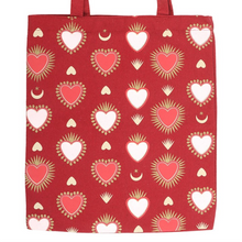 Load image into Gallery viewer, Sacred Heart Print Tote Bag
