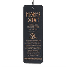 Load image into Gallery viewer, Njord&#39;s Ocean Wooden Bookmark
