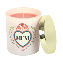 Load image into Gallery viewer, Mum Folk Heart French Tulip Candle

