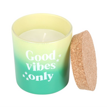 Load image into Gallery viewer, Good Vibes Only Mandarin &amp; Bergamot Candle
