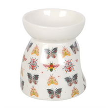 Load image into Gallery viewer, Floral Bug Print Oil Burner and Wax Warmer
