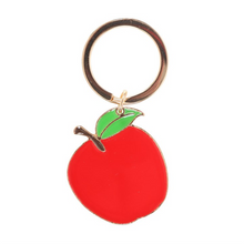 Load image into Gallery viewer, Best Teacher Apple Keyring
