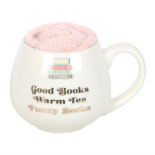 Load image into Gallery viewer, Good Books Mug and Socks Set
