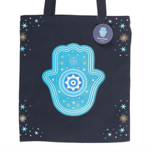 Load image into Gallery viewer, Hand of Hamsa Polycotton Tote Bag
