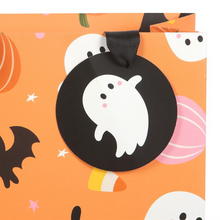 Load image into Gallery viewer, 23cm Sweet and Spooky Ghost Print Gift Bag

