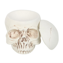 Load image into Gallery viewer, Weathered Skull Oil Burner and Wax Warmer

