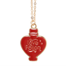 Load image into Gallery viewer, Love Potion Enamel Necklace Card
