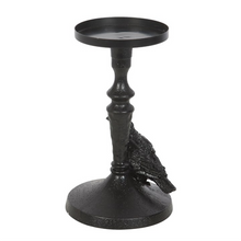 Load image into Gallery viewer, Mystic Raven Pillar Candle Holder
