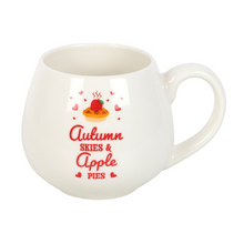 Load image into Gallery viewer, Autumn Skies &amp; Apple Pies Rounded Mug
